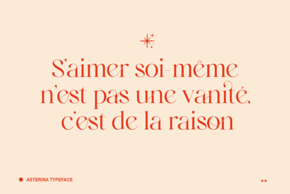Asterina Font - Preview 1
