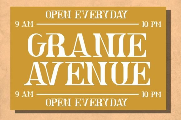 Astra Goldie Font - Preview 3