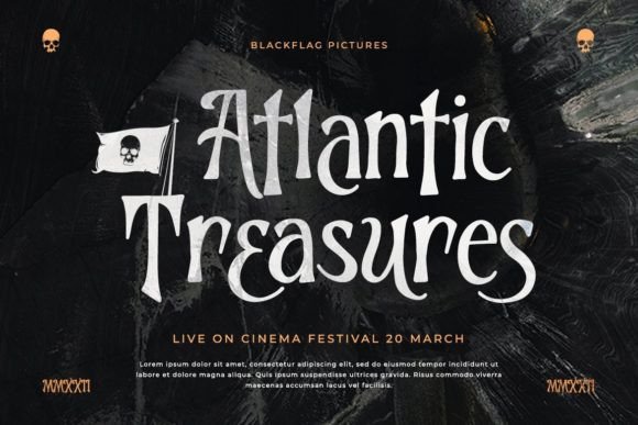 Black Flag Font - Preview 3