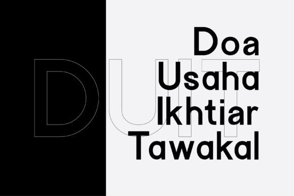 Black Pro Font - Preview 5