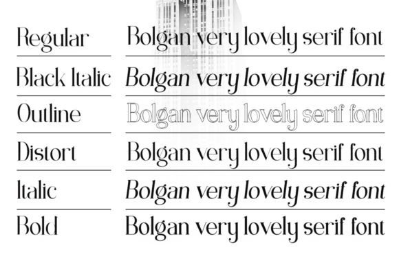 Bolgan Font - Preview 5