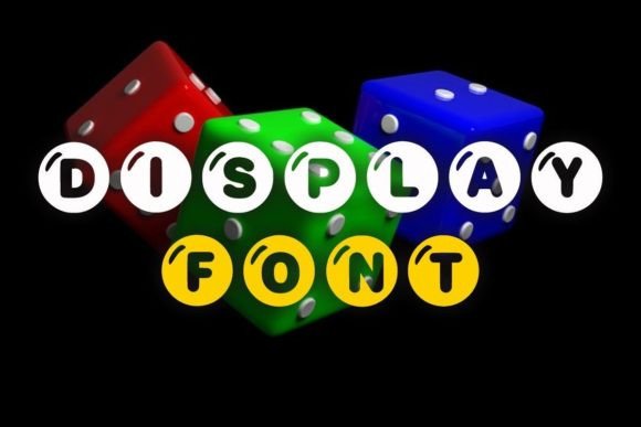 Casino Font - Preview 1