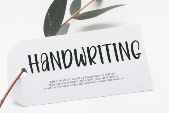 Christmas Holland Font - Preview 2