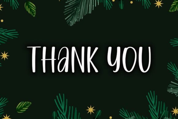 Christmas Holland Font - Preview 4