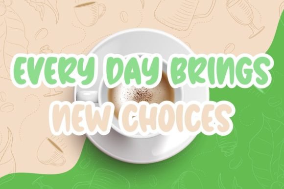 Coffee Cream Font - Preview 3