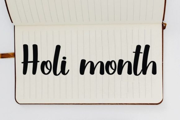 December Font - Preview 1