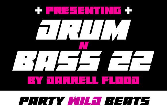 Drum N Bass 22 Font - Preview 1