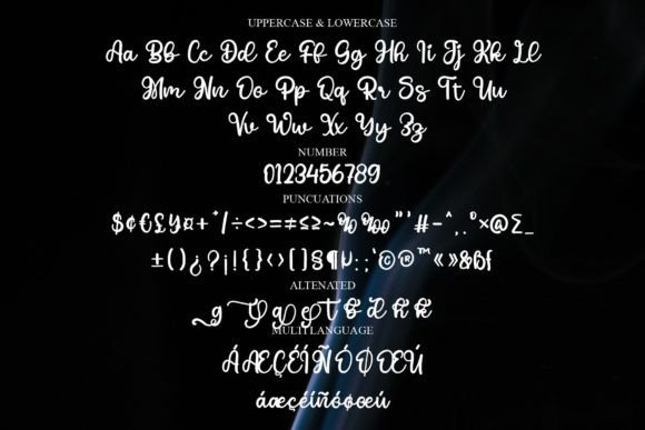 Forget Font - Preview 5