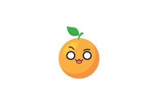 Kawai Fruit Desain Vector Graphic by geniusfit · Creative Fabrica