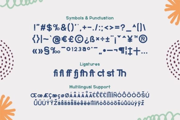Kisteria Font PNG with transparent background - Preview 2