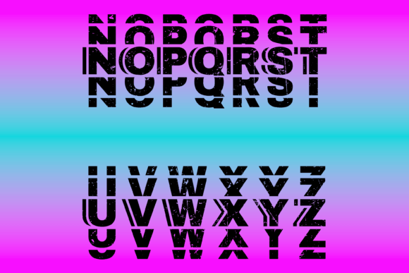Grungy Font - Preview 2