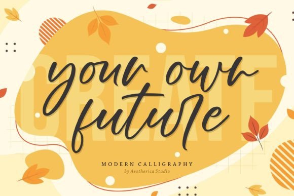 Monthier Font PNG with transparent background - Preview 2