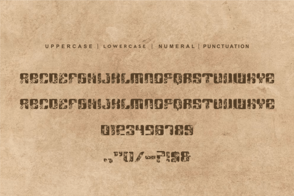 Brush History Font - Preview 3