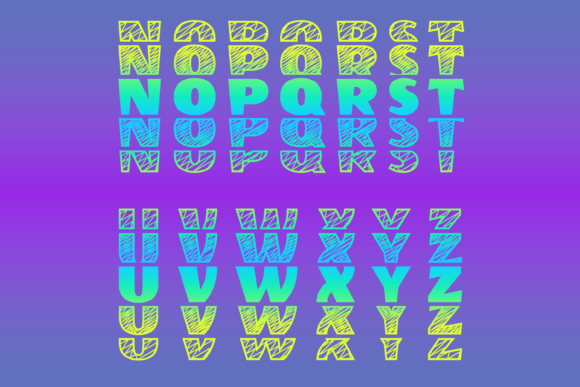 Kidweb Font PNG with transparent background - Preview 2