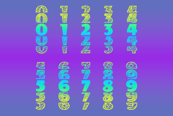 Kidweb Font PNG with transparent background - Preview 3