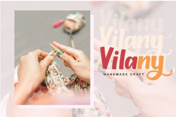 Sanytarie Font font preview - 2