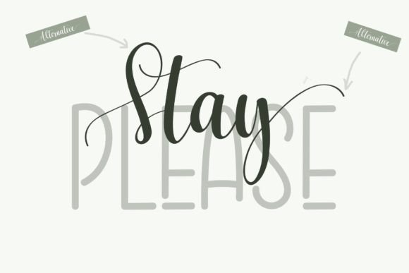 Hello Samantha Font PNG with transparent background - Preview 4