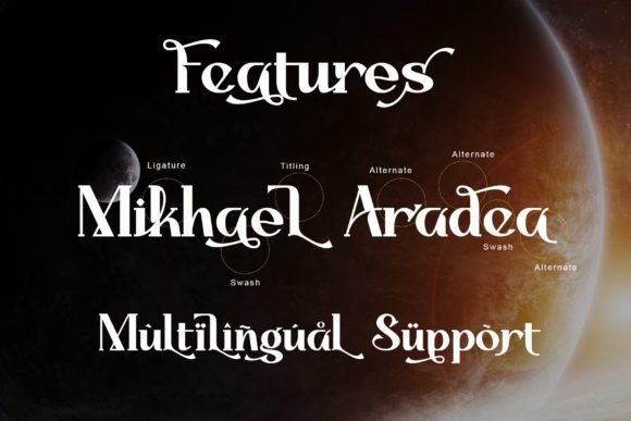 Aringgo Font font preview - 5