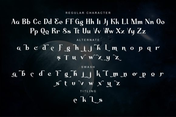Aringgo Font font preview - 6