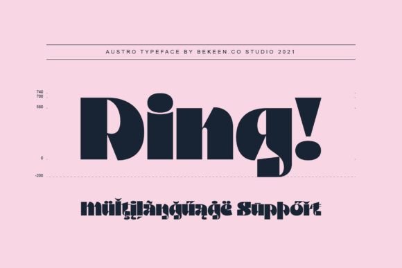 Austro Font - Preview 4