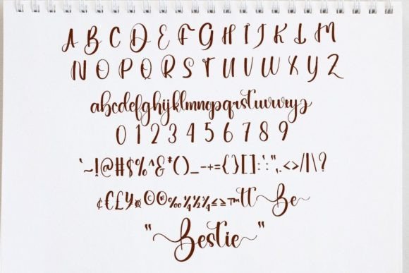 Bestie Font - Preview 4