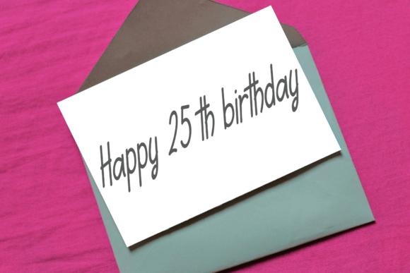 Birthday Candle Font - Preview 2