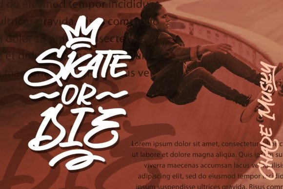 Black Misty Font - Preview 2
