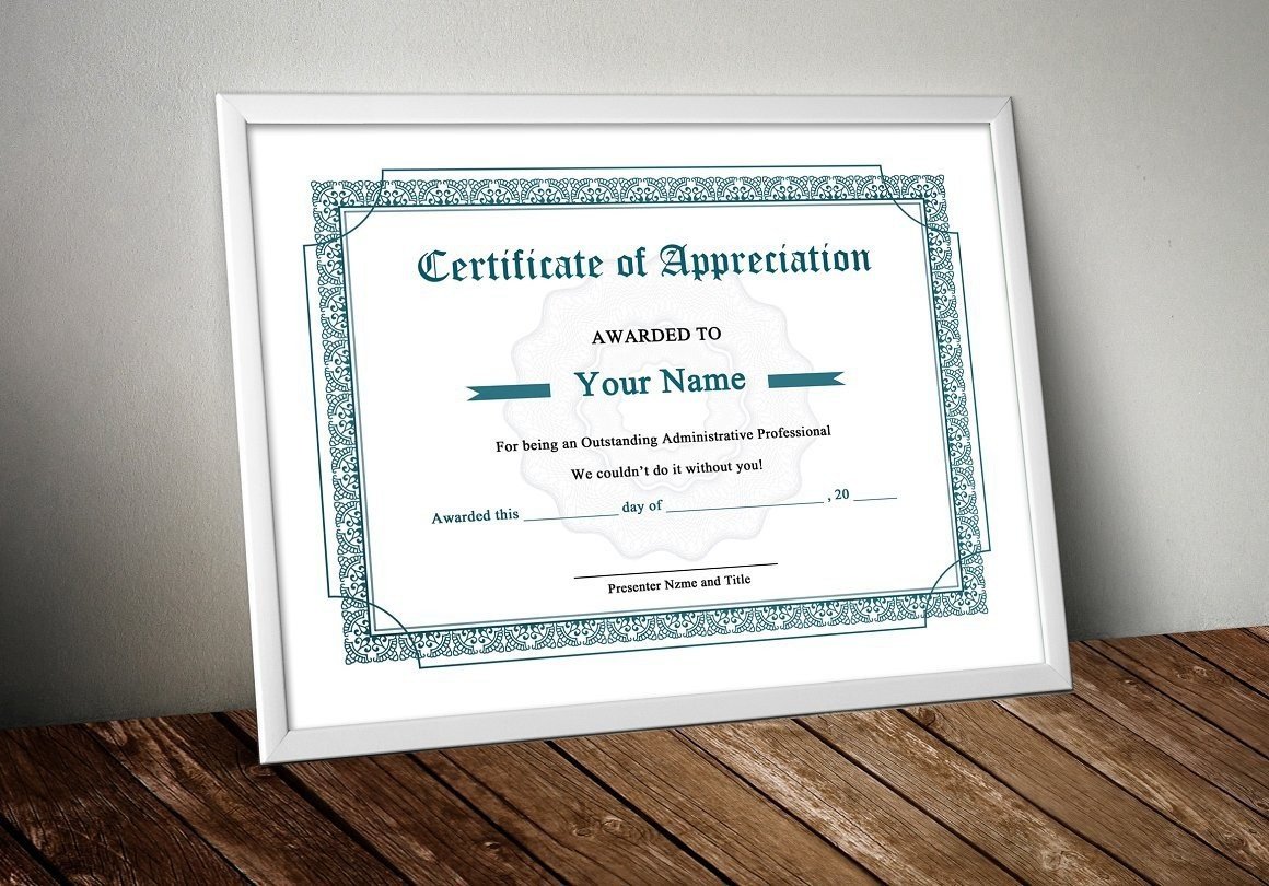 Certificate of Appreciation Graphic by sistecbd · Creative Fabrica