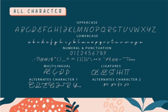 Charity Font PNG with transparent background - Preview 3