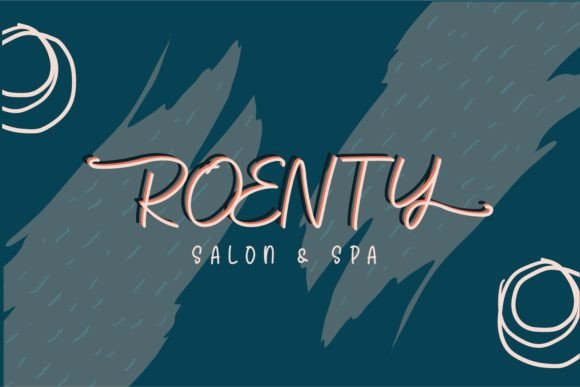 Charity Font PNG with transparent background - Preview 5