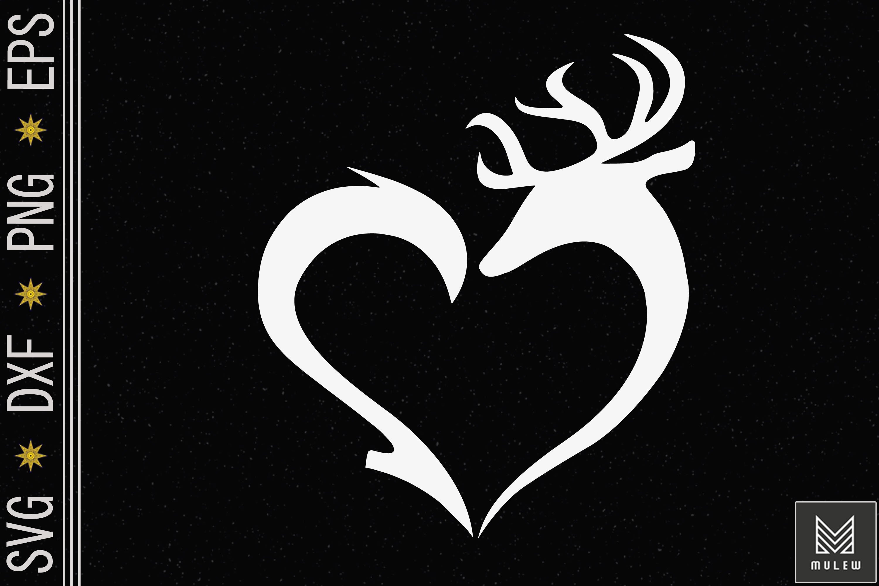 deer antler and fish hook Fishing Hook and Deer Antlers Hunting Graphic by Mulew · Creative Fabrica