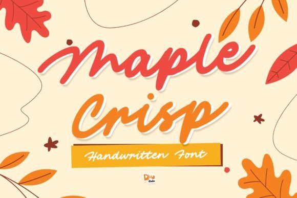 Maple Crisp Script & Handwritten Font By dmletter31
