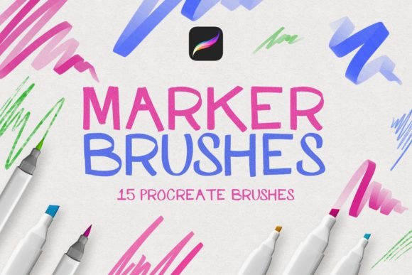 Procreate Brushes Bundle Bundle · Creative Fabrica