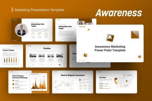 Preview of Marketing Presentation - Awareness marketing presentation template