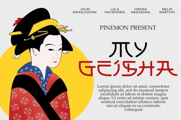 Pinemon Kingdom Font PNG with transparent background - Preview 3