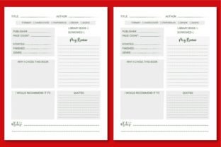 READING JOURNAL LOG BOOK Graphic by PRO KDP TEMPLATES · Creative Fabrica