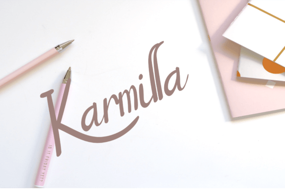Rustic and Beautiful Font PNG with transparent background - Preview 1