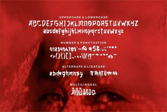 Sakayume Font PNG with transparent background - Preview 5