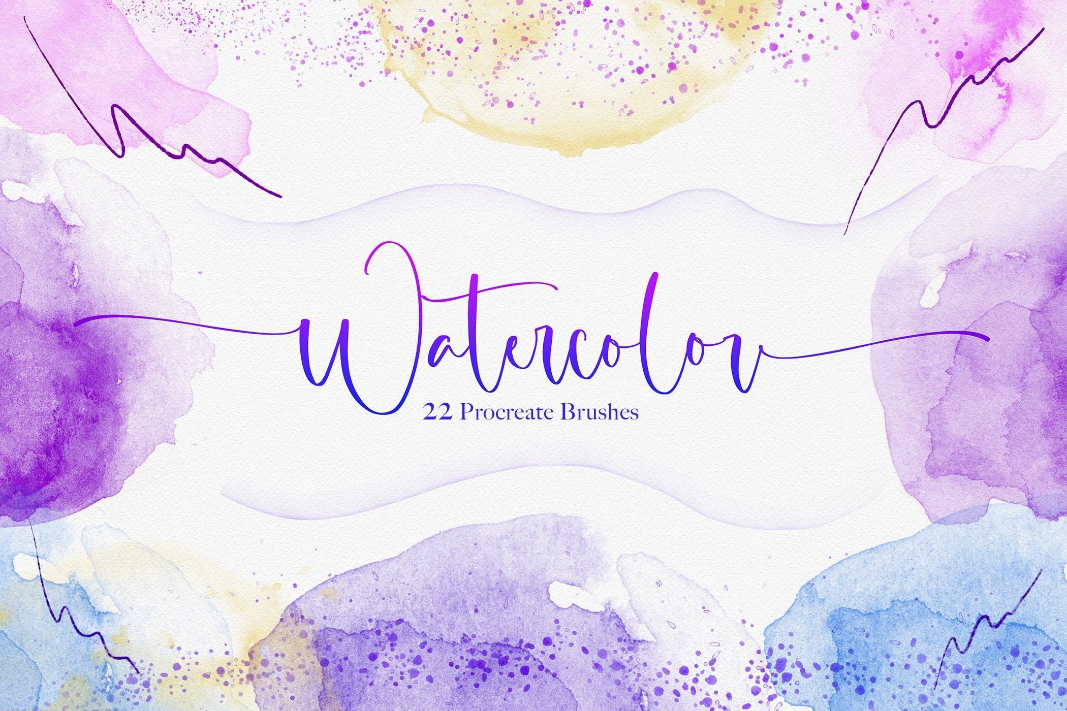 Watercolor Procreate Brushes - photo 2