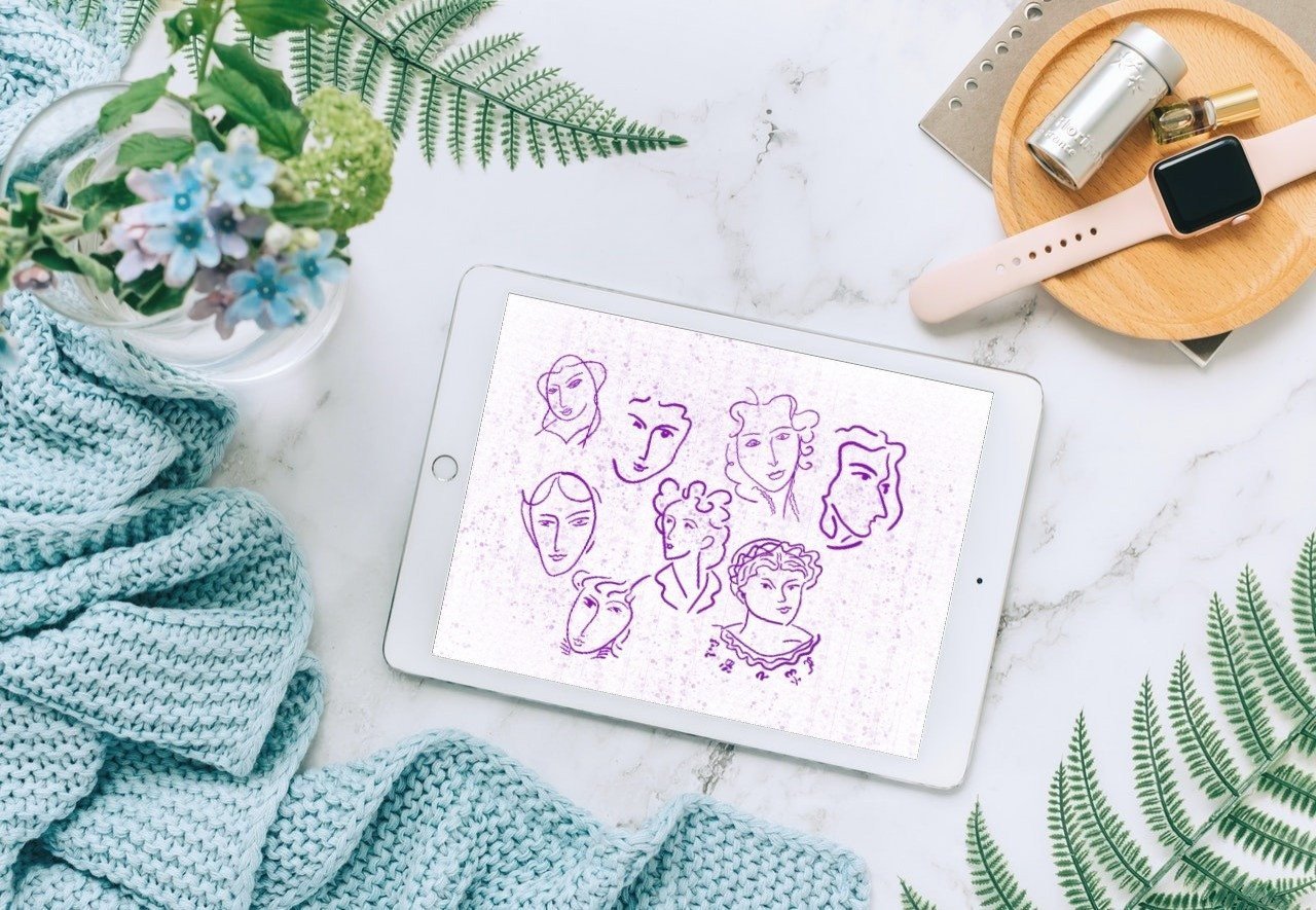 15 Line Art Matisse for Procreate V 1