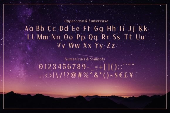 Astera Font - Preview 1
