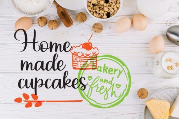 Almond Cupcakes Font - Preview 3
