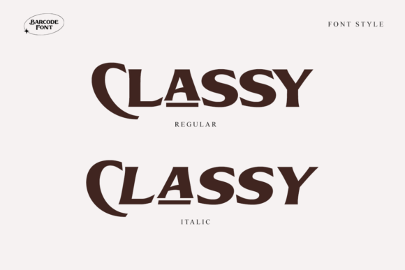 Bacode Font - Preview 1