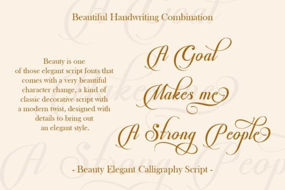 Beauty Font - Preview 5