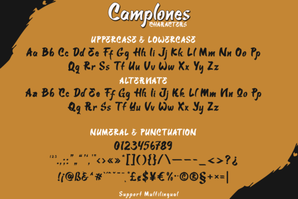 Camplones Font - Preview 5
