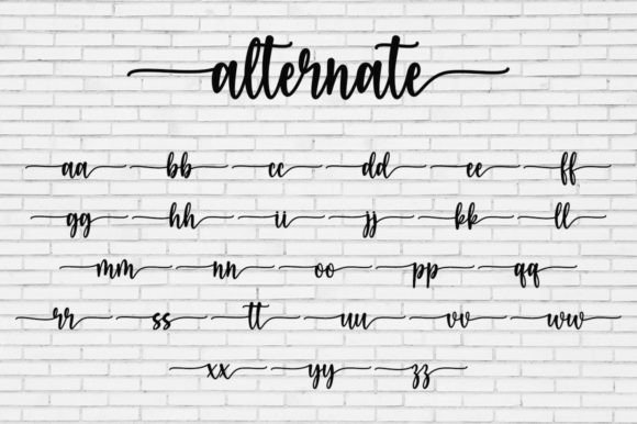 Coconut Butter Font - Preview 4