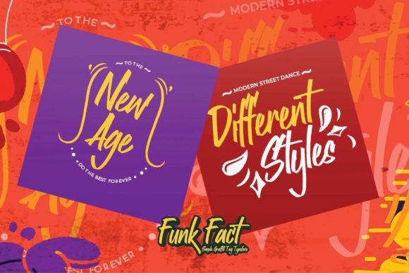 Funk Fact Font - Preview 4