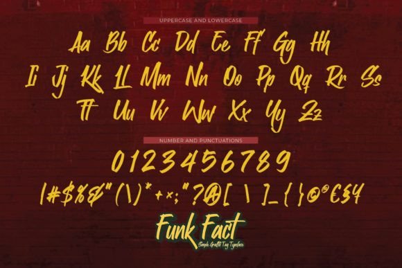 Funk Fact Font - Preview 5