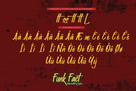 Funk Fact Font - Preview 6