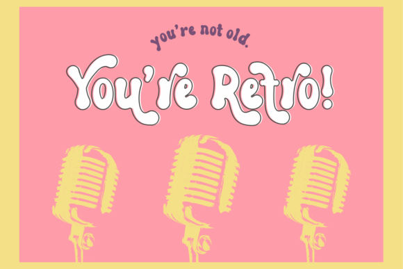Groovy Yellow Font - Preview 6